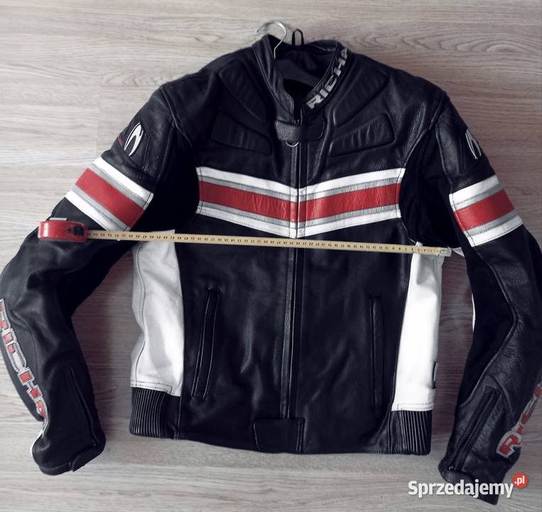 Kurtka motocyklowa skóra Richa Racing L 52 śląskie Tychy