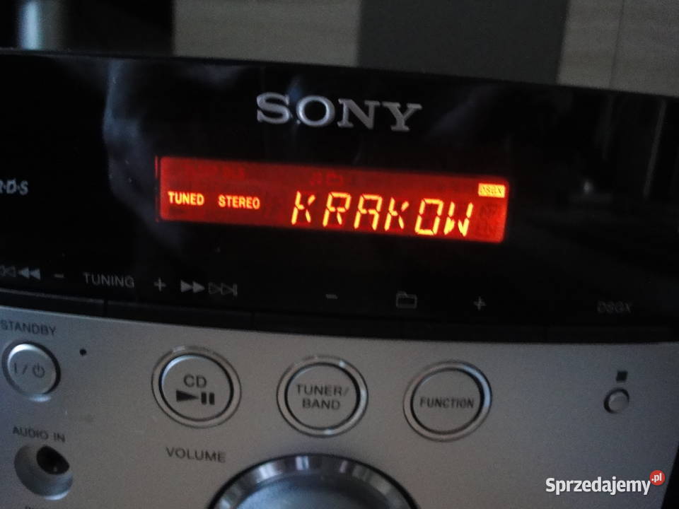 Wieża Sony idealna do małych pomieszczeń małopolskie Kraków sprzedam