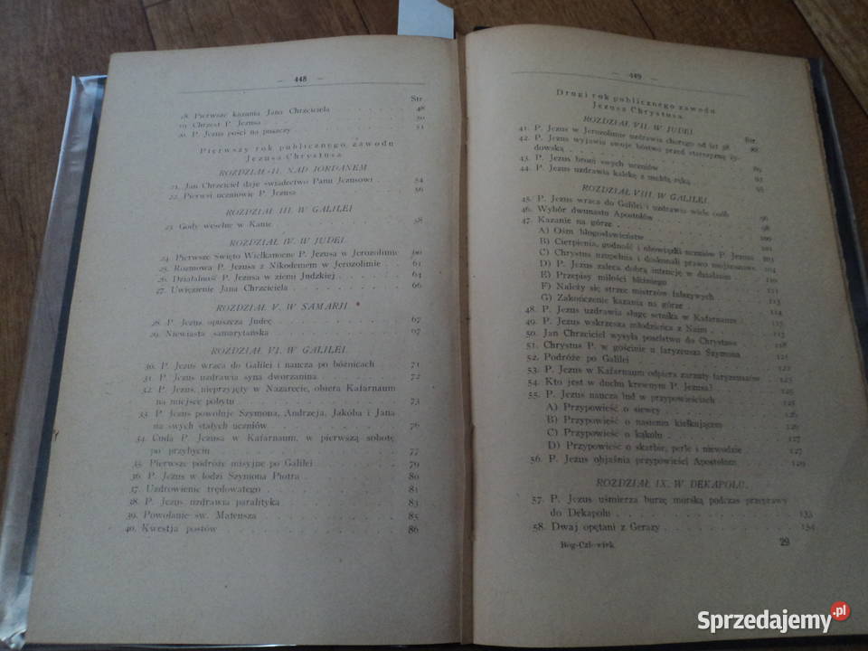 Bóg Człowiek w opisie ewangelistów ks małopolskie Nowy Sącz