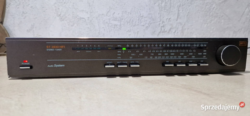 Tunerradio analogowy RFT ST3930 ST 3930 Międzychód