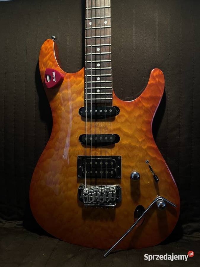 Elektryczna gitara Ibanez SA 160 QM AM 2001 Warszawa