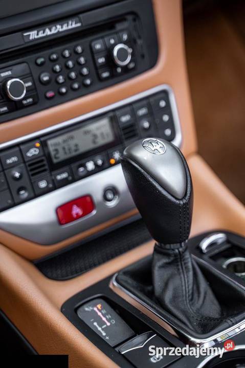 Maserati GranCabrio Sport 47 Benzyna 460 2015r lubuskie Zielona Góra sprzedam