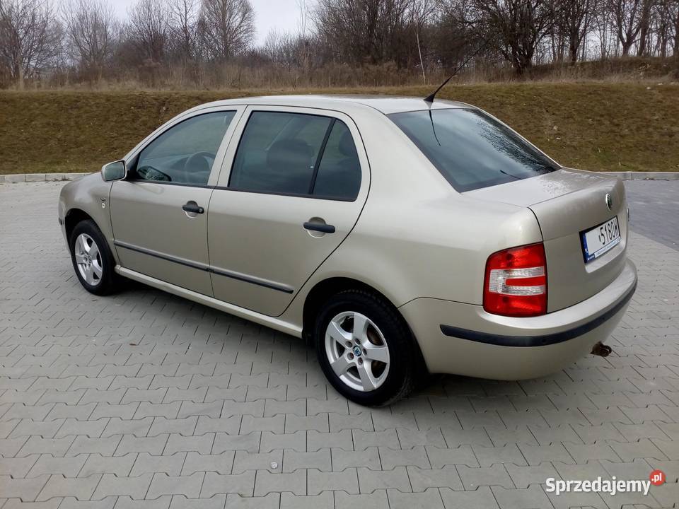Skoda Fabia Ambiente 14TDI sedan Polski salon