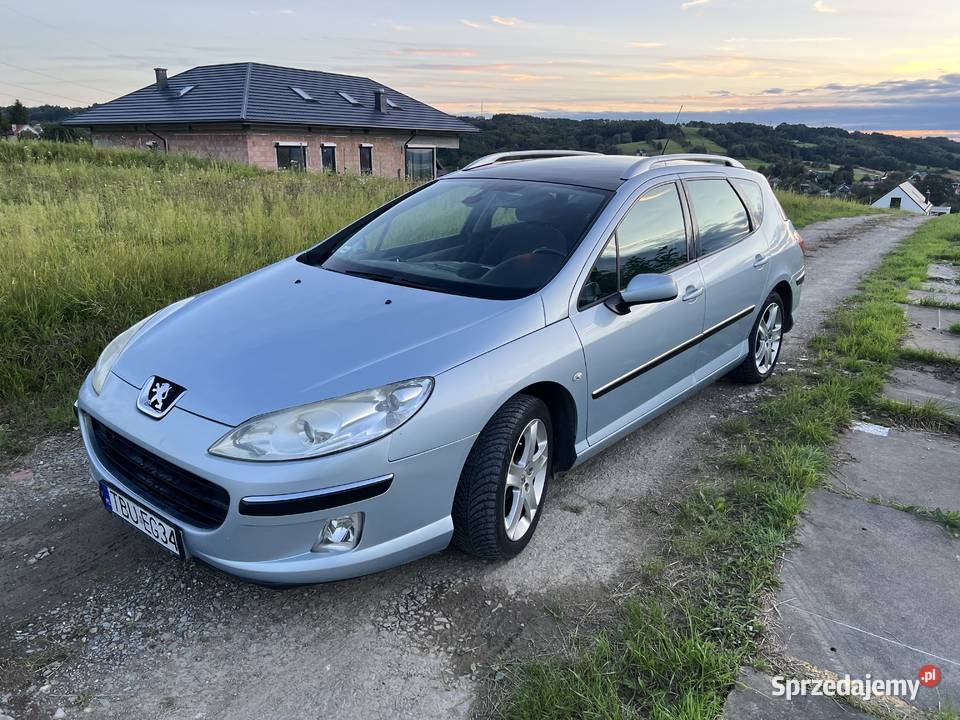 Peugeot 407 20 diesel 136 android panorama podkarpackie Rzeszów