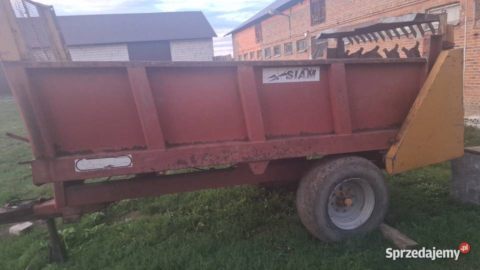 Rozrzutnik obornika SIAM 810Ton Równianki sprzedam