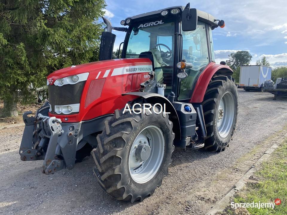 Ciągnik Massey Ferguson 6612 Dyna4 TUZ 2016r Biała