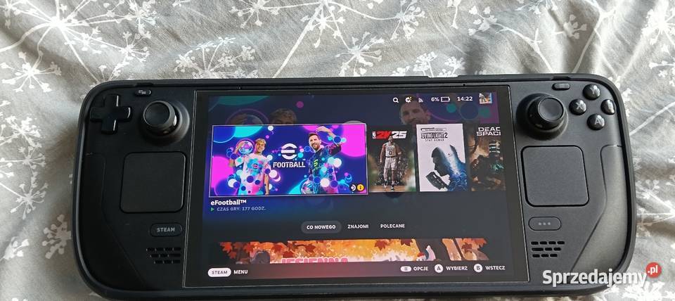 Steam Deck OLED 512GB karta 256GB DODATKI Białogard