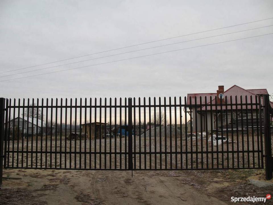 Brama dwuskrzydłowa 4m furtka słupki skrzydłowa Świdnik Mały