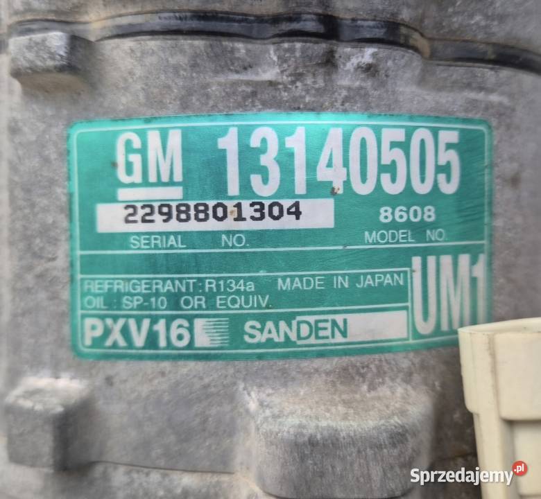 KOMPRESOR SPRĘŻARKA KLIMATYZACJI OPEL VECTRA C Kompresory klimatyzacji Działoszyce