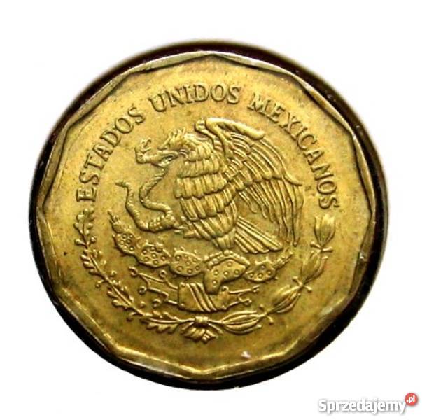 Meksyk 20 Centavos 1995r w Holderze ładna Kalisz