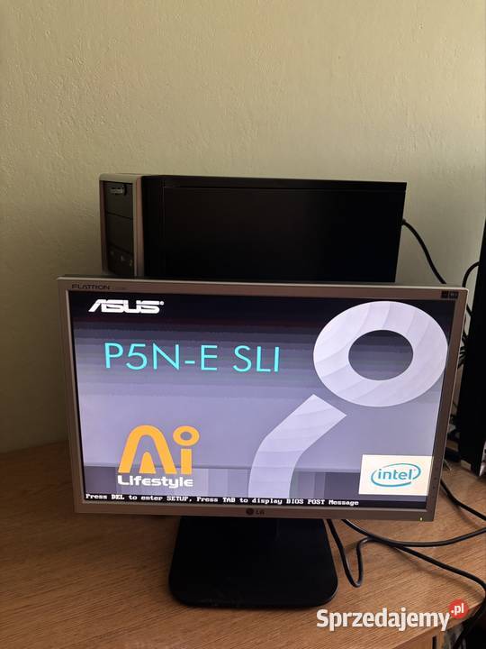 Retro komputer Windows XP Intel Core2 GeForce Pozostałe
