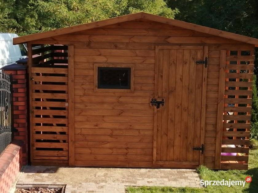 Drewutnia pomieszczenie na kosze Narzędziówka Sochaczew