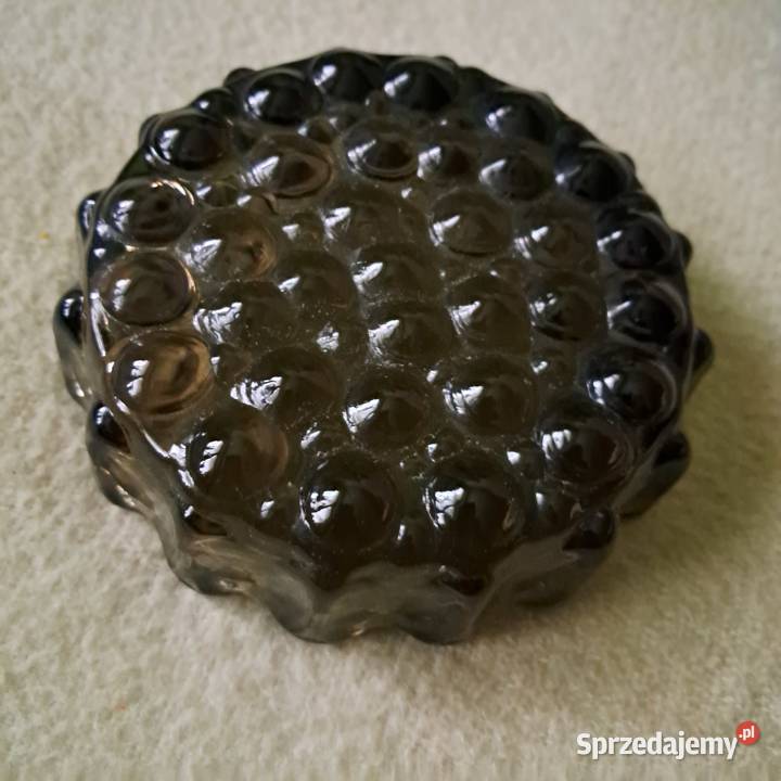 stara szklana popielniczka Warszawa