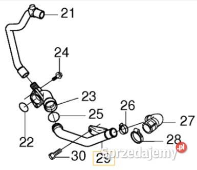 VOLVO C30 C70 S40 V50 S80 V70 przewod wodny Bielany Wrocławskie sprzedam
