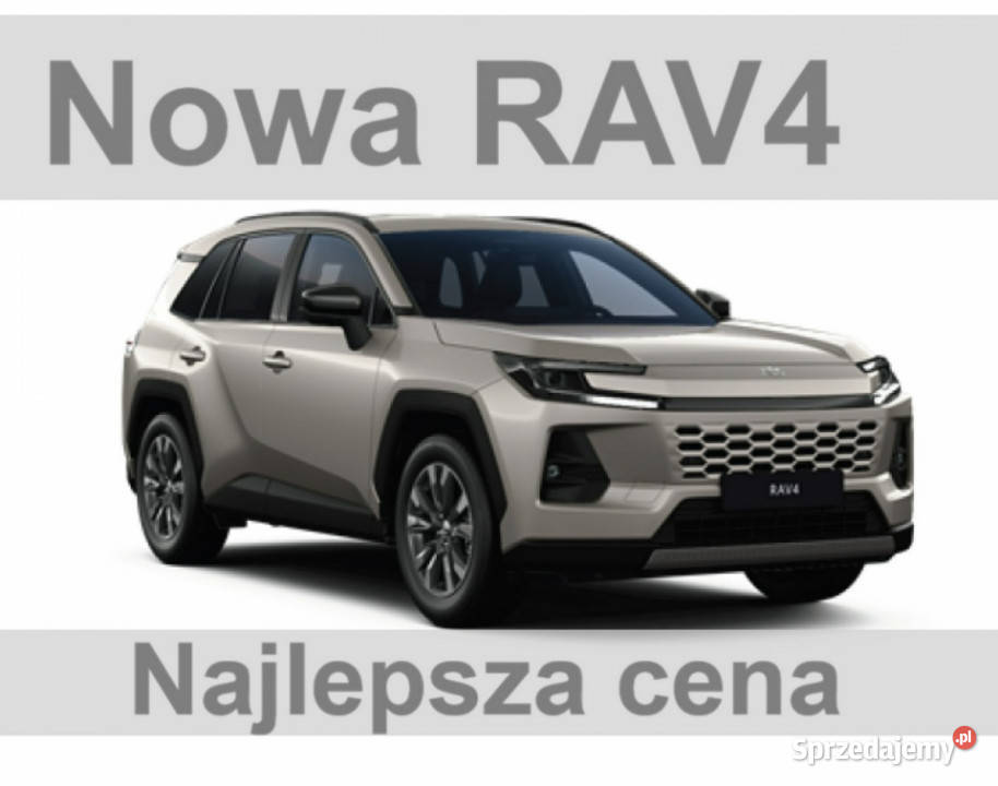 Toyota RAV4 Nowa RAV4 Comfort Super Niska Kamera system Start-Stop Szczecinek sprzedam