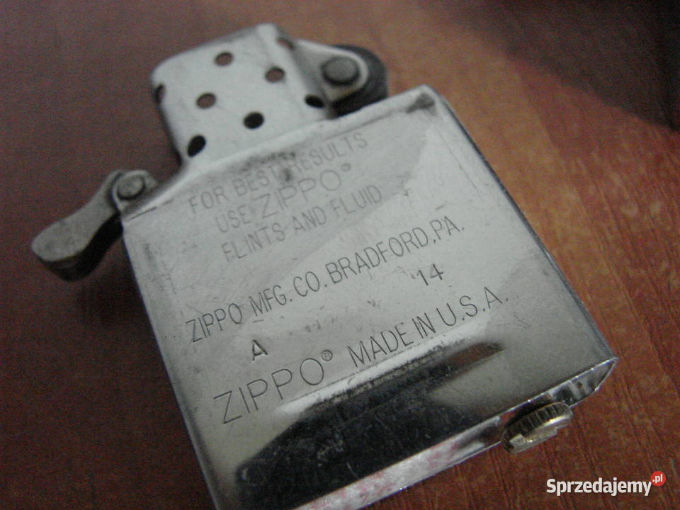 ZIPPO zapalniczka z koniczynką Pruszcz Gdański