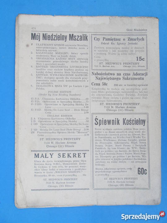 3 Gość Niedzielny Wydania 1949 Skierbieszów