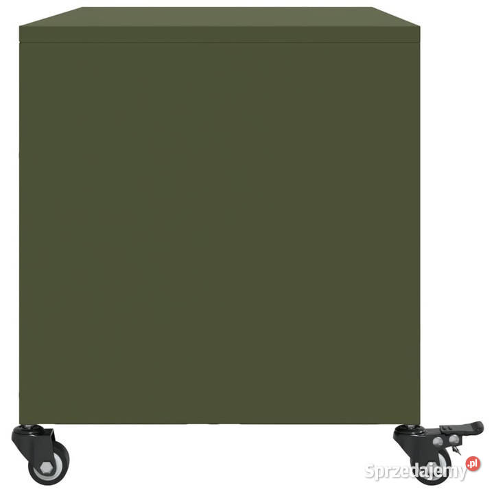 Szafka RTV oliwkowa 68x39x435 stal WM846672 Warszawa