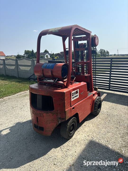Wózek widłowy clark 15t 33m lpg automat wolna Pajęczno