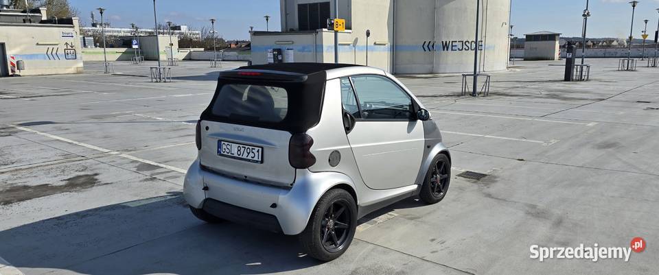 Smart 450 fortwo Klimatyzacja Automat Cabrio Rok produkcji 2002 Słupsk