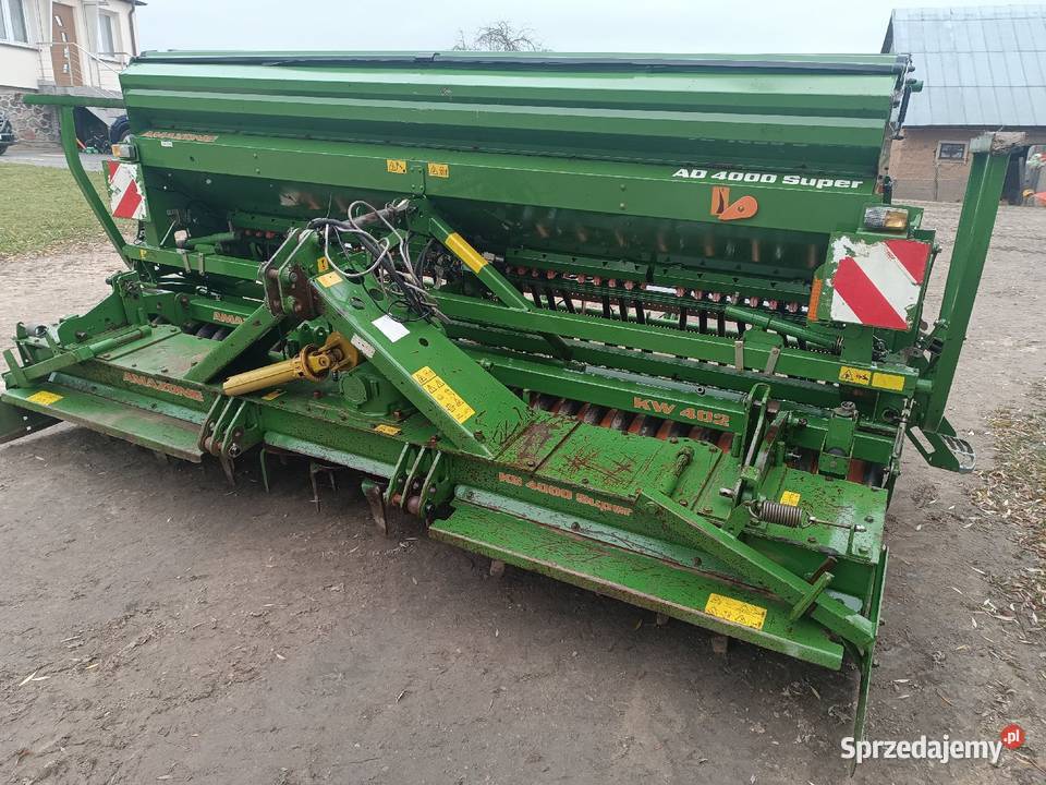 Agregat uprawowo siewny Amazone AD4000 super Maszyny rolnicze Suwałki