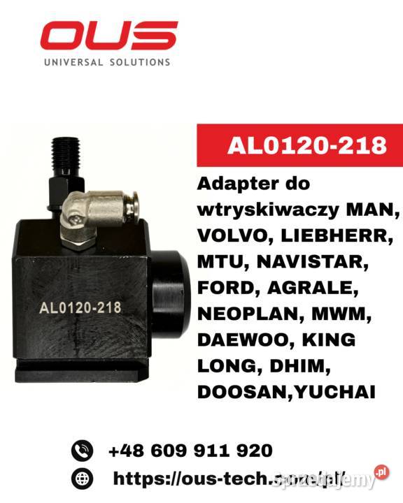 AL0120218 Adapter do wtryskiwaczy CRIN Bosch Warszawa sprzedam