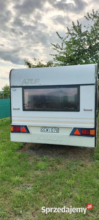 Sprzedam przycepe kempingowom Przyczepy i naczepy lubuskie