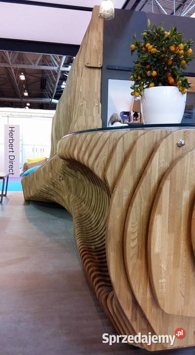 Drewniana ściana reprezentacyjna ekspozycja 6000cm zachodniopomorskie