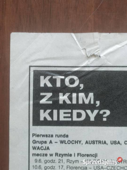 Skarb kibica Mondiale 90 Łódź