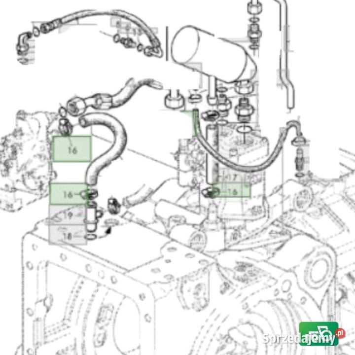 Pompa hydrauliczna Rexroth R902536852 John Deere sprzedam