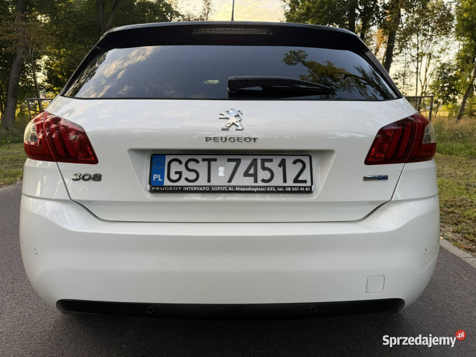 Peugeot 308 II 20 HDi 150 Automat Navi Led 4/5 Józefkowo sprzedam