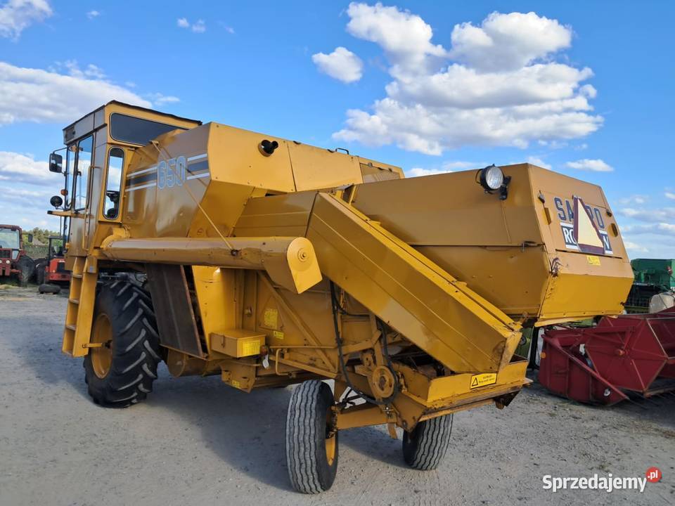 Kombajn Sampo 650 sieczkarnia kabina Massey Skaryszew
