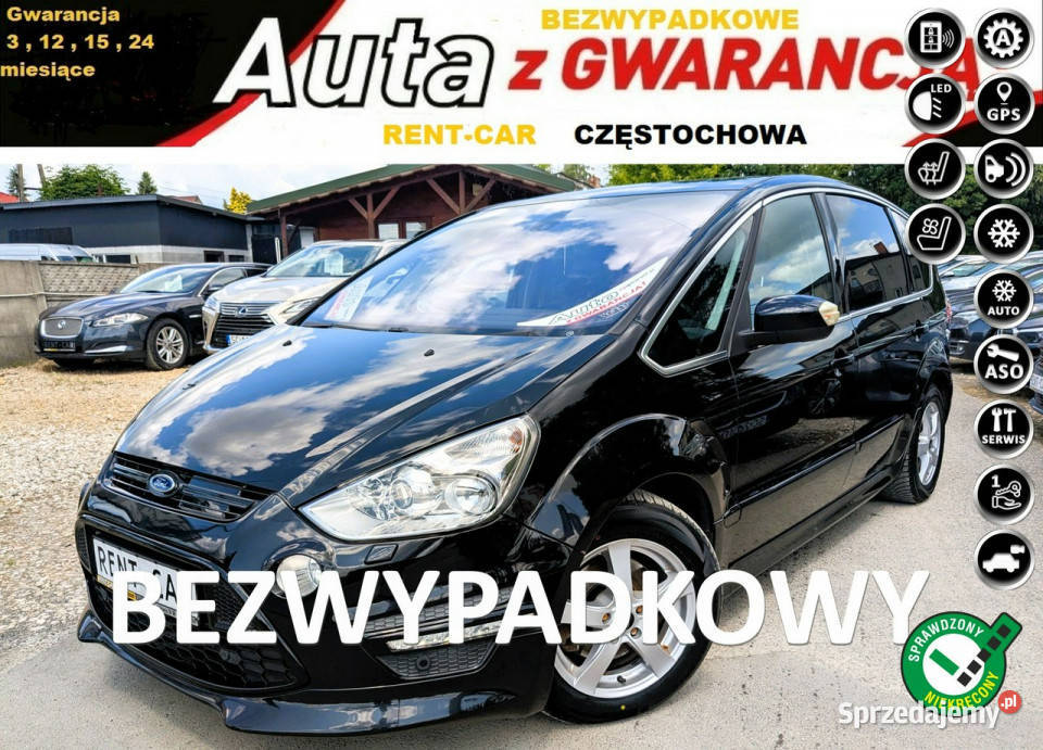 Ford S 20TDCi 136TITANIUM SOPŁACONYBezwypadkowy ABS Częstochowa sprzedam