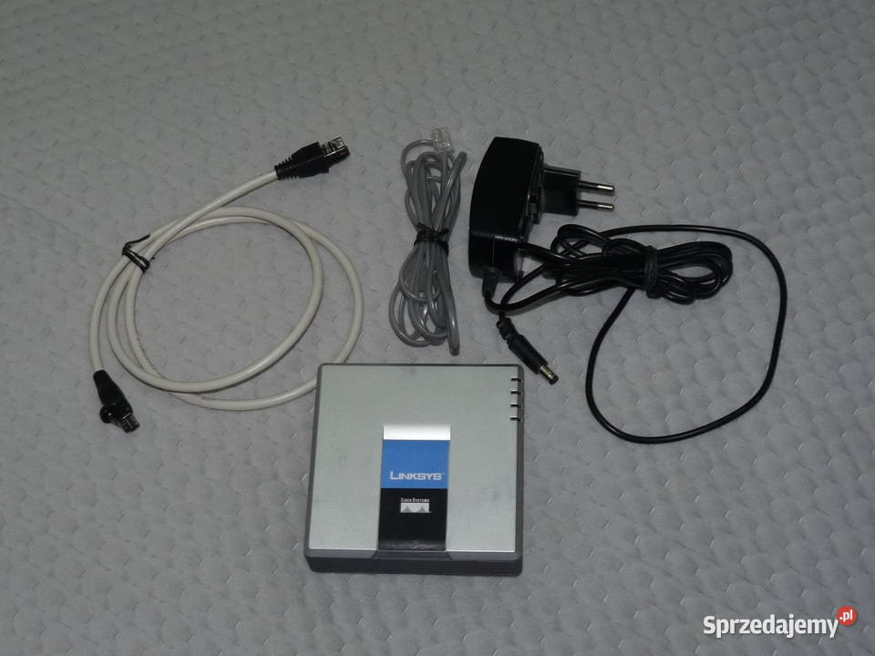 Bramka VOIP Linksys PAP2T telefon internetowy Kraków
