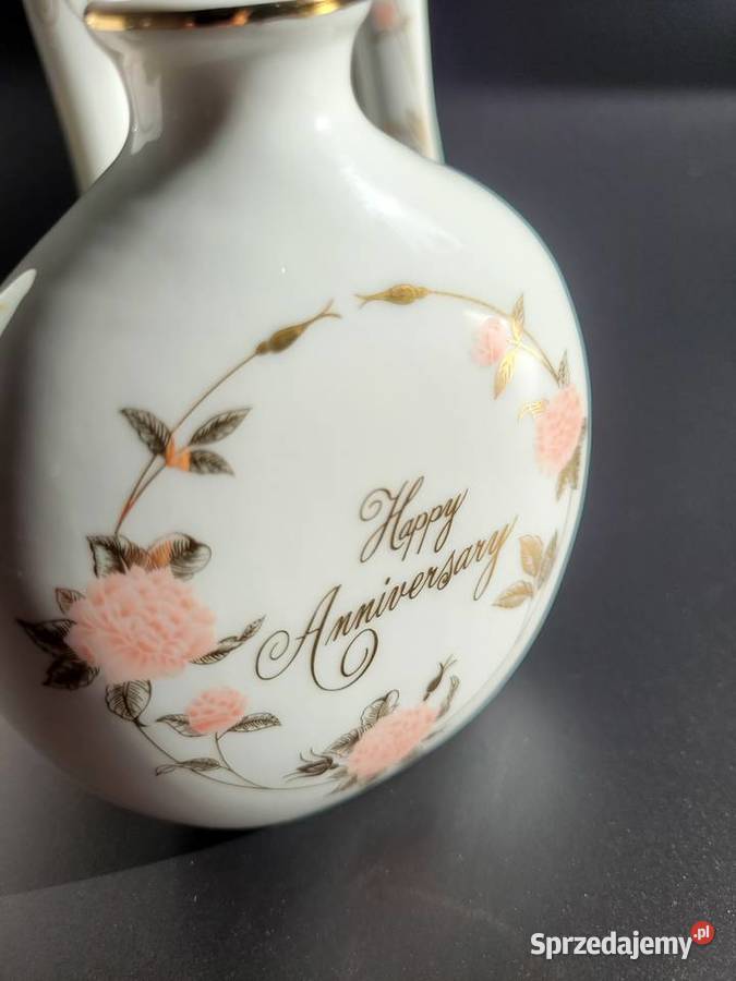 Porcelanowe Ramki na zdjęcia z wazonem Trąbki Wielkie