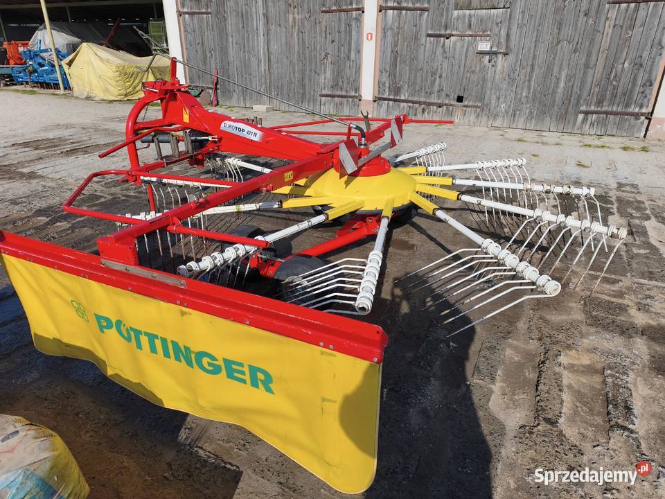 Zgrabiarka POTTINGER euro top 421 n wielkopolskie Rusko sprzedam