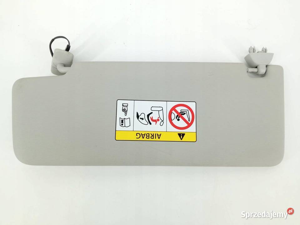 DASZKI PRZECIWSŁONECZNE PRAWY PASAŻERA OSŁONA Osłony i zaślepki