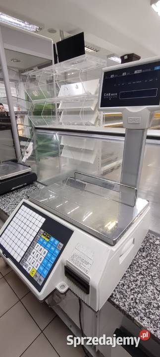 Waga etykietująca sklepowa CAS CL5000 J waga z Połomia