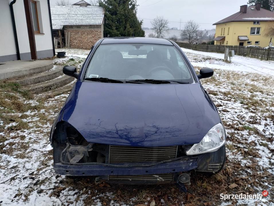 Sprzedam Opla Corsę C 2003r stluczce małopolskie Krzeszowice