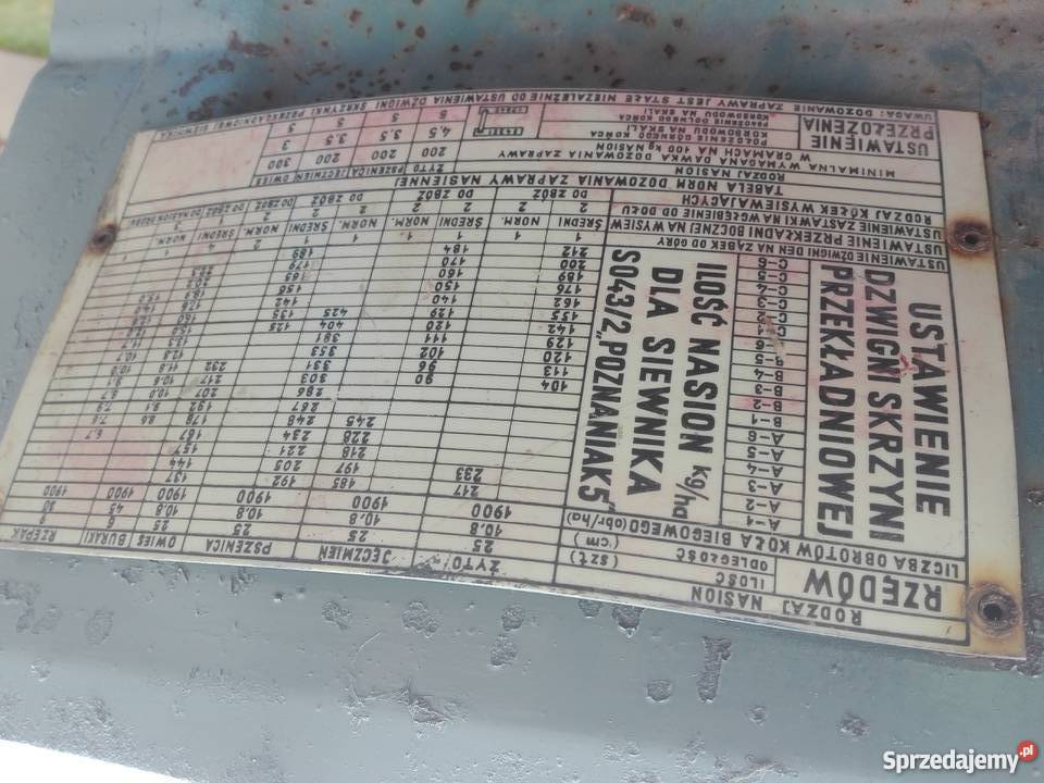 Siewnik zbozowy Poznaniak 5