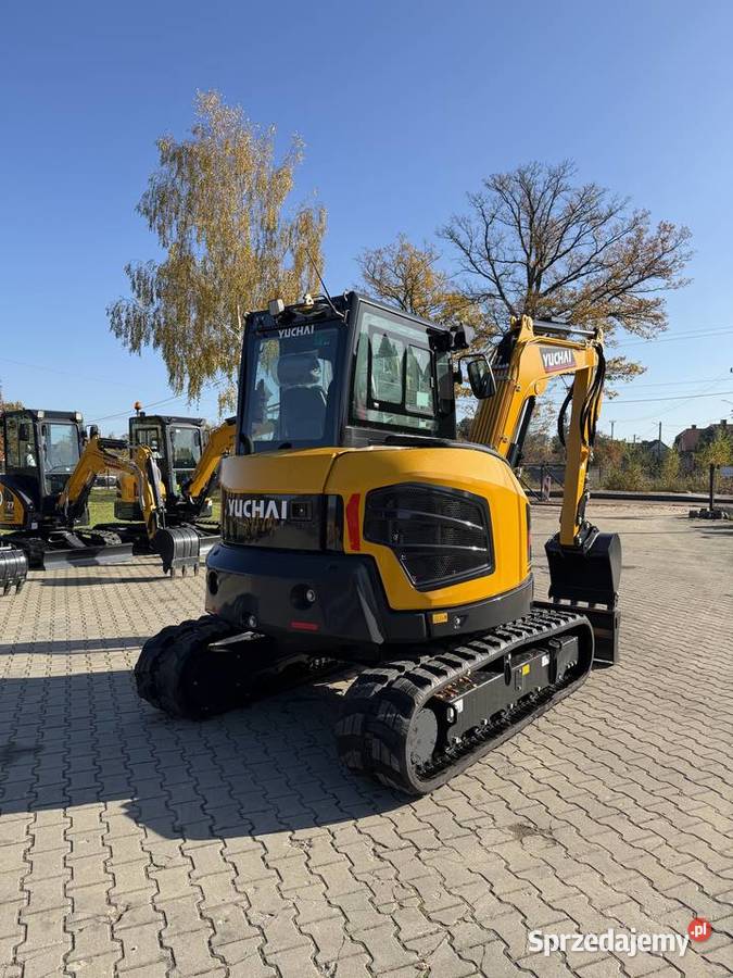 Nowa minikoparka YUCHAI U60 NEX GROUP Dom i Ogród Hipolitów