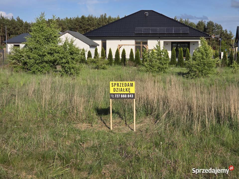 Sprzedam działkę budowlaną 12ar 1220m2 Łuszczanowice-Kolonia