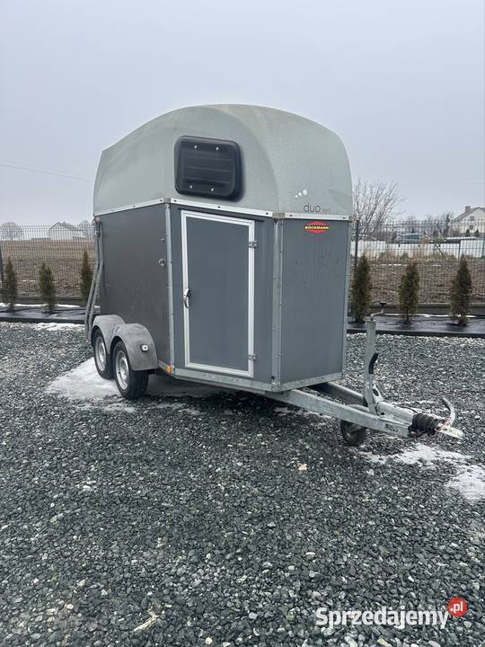 Przyczepa do przewozu 2 koni Humbaur Alu podłoga Rok produkcji 2011 Mokra sprzedam