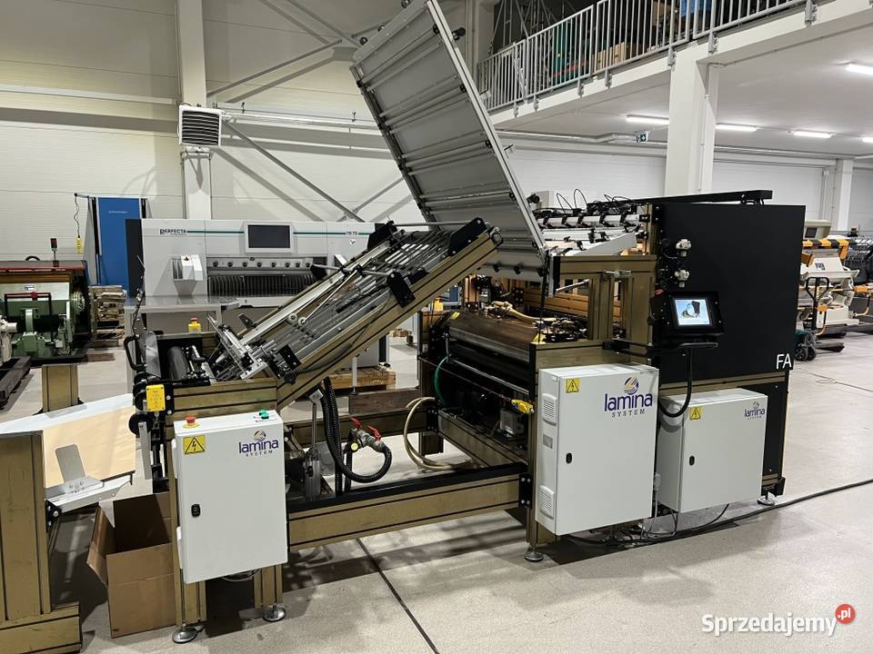 Automatyczna Kaszerownica Lamina 1110 FA Radom sprzedam
