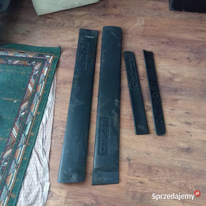 Citroen Berlingo 2004 listwy tylne i boczne Rok produkcji 2004 Szczecin