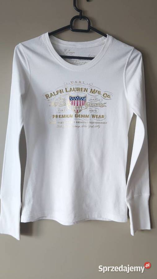 Ralph Lauren bluzka XSS kolor ecru biały Lublin sprzedam