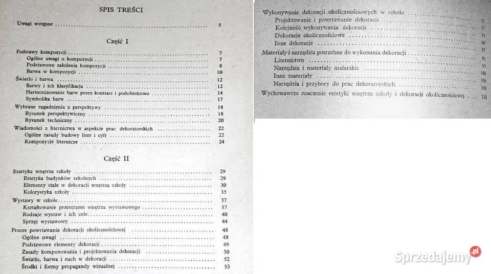 Dekoracje stałe i okolicznościowe w szkole Paweł Rok wydania 1980 Chełm sprzedam