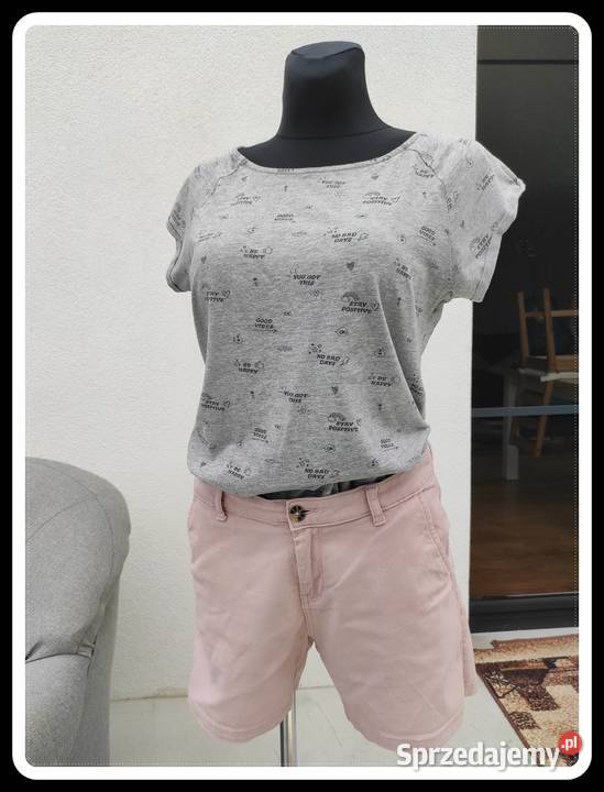 Sinsay koszulka bluzka tshirt 40 L 42 XL stay mazowieckie Płock