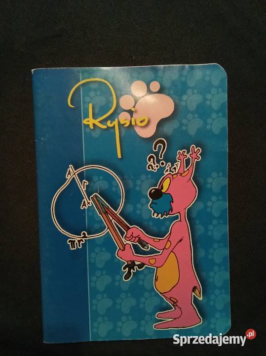Rysio zeszyt 60 kartek komiks Vintage Artykuły szkolne Warszawa