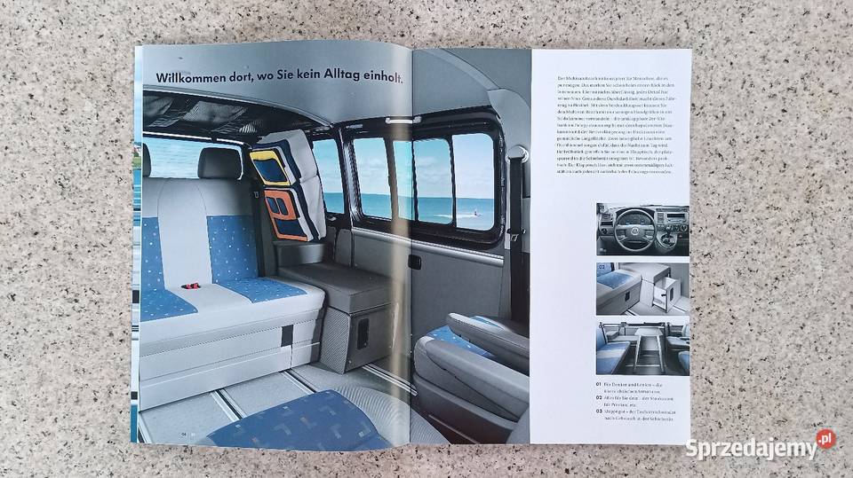 VW Volkswagen Multivan Beach T5 Prospekt Bytom